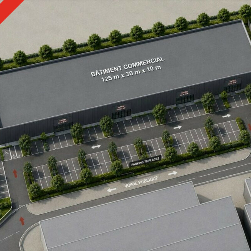 Vente - 3500 m² - VENDENHEIM - 1